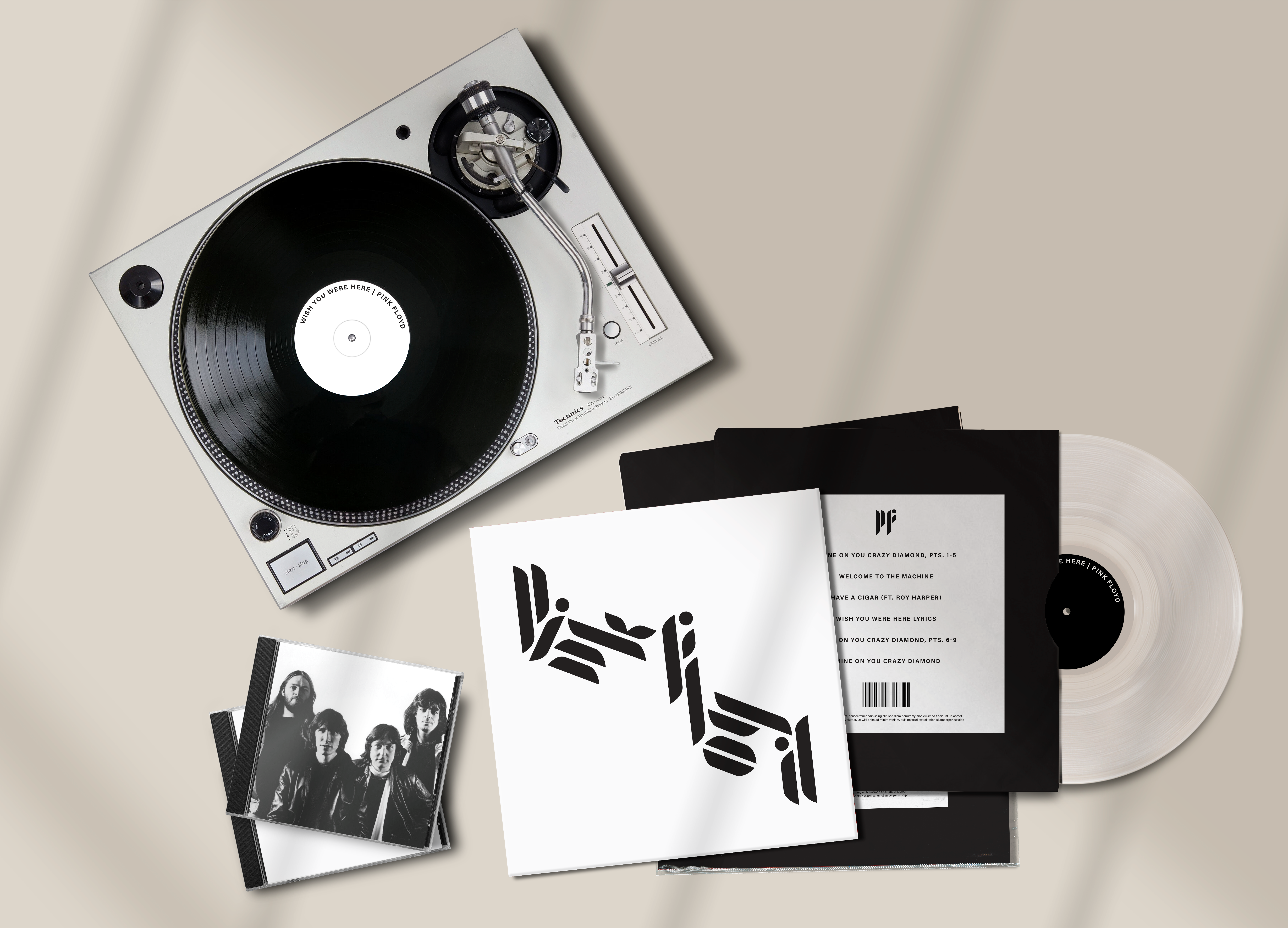 vinyl mockup png